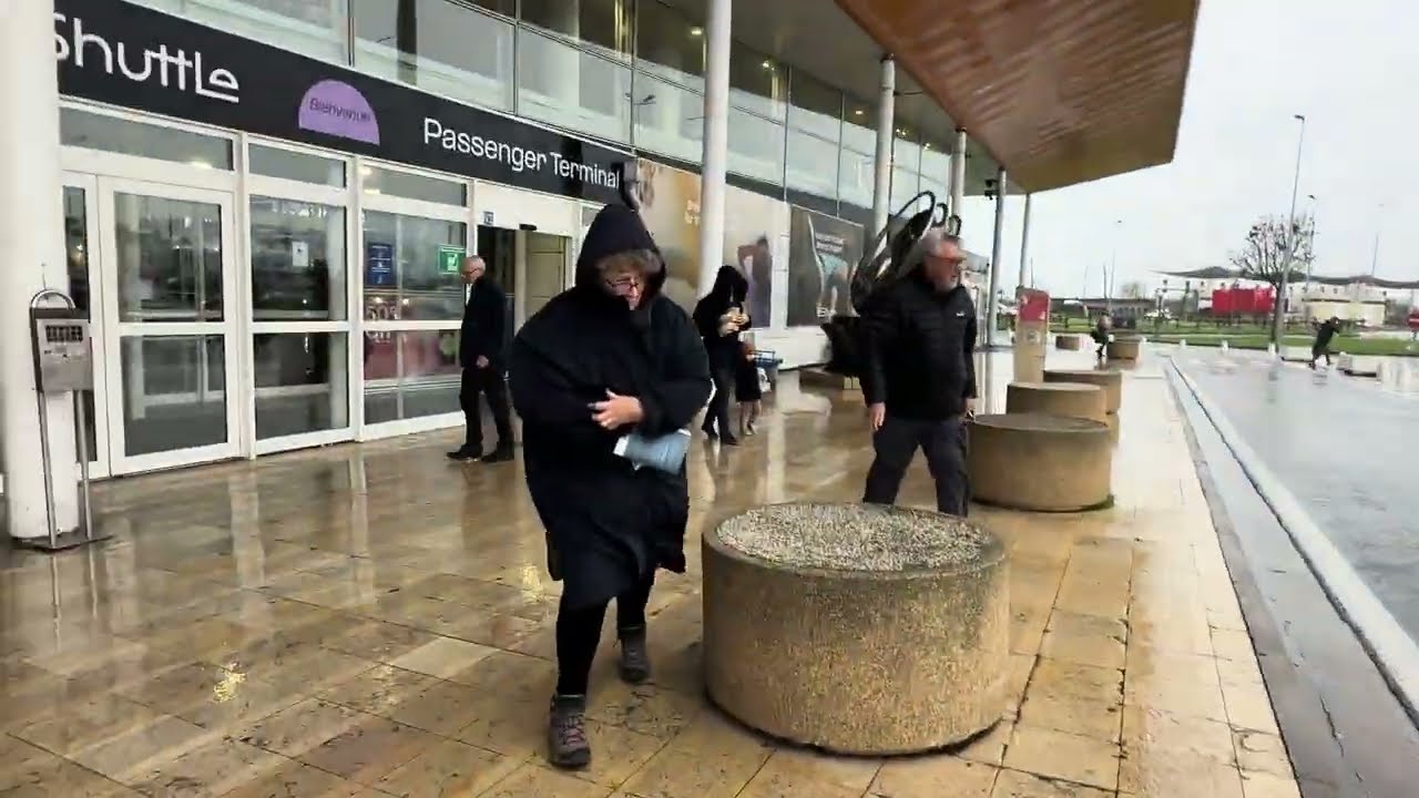 Eurotunnel Terminal in Calais France
