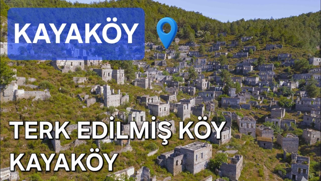 Terkedilmiş köy KAYAKÖY | Bir Hüzün Hikayesi | Bu yalnızlığa değer miydi ?