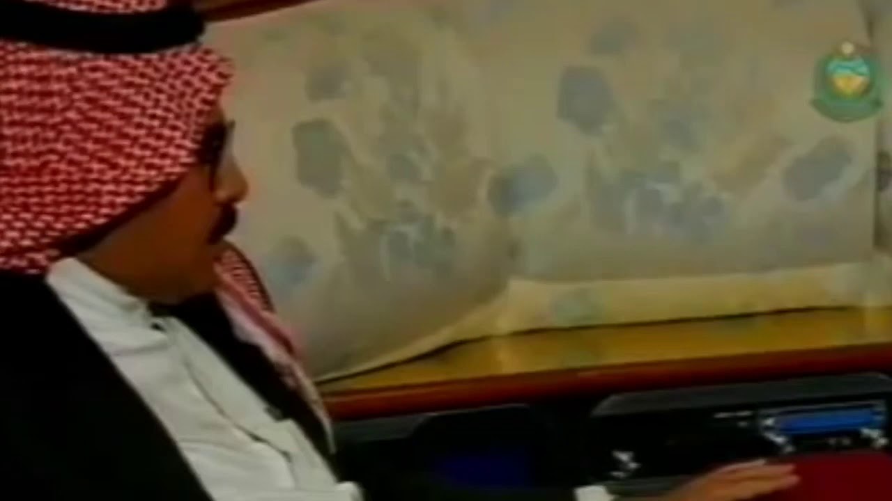 استقبال الملك عبدالعزيز للشيخ مشل التمياط