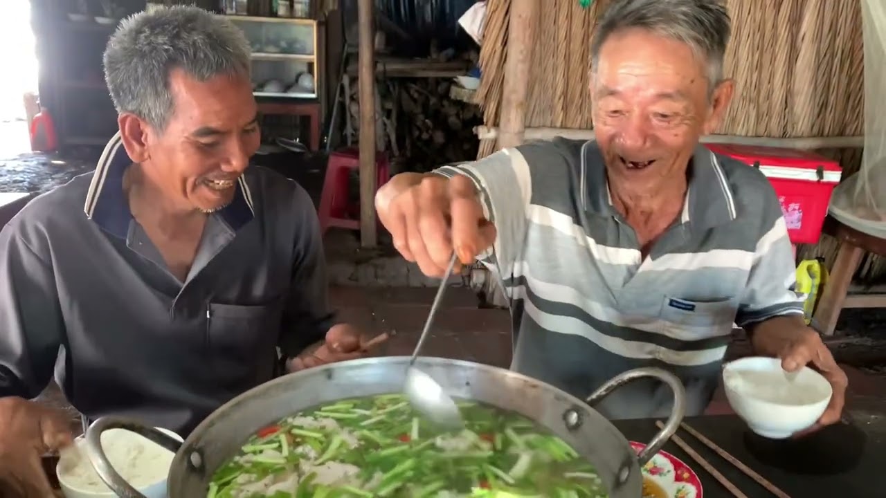 MukBang Nồi Lẩu Chả Cá Măng Siêu Ngon - TVQT.757