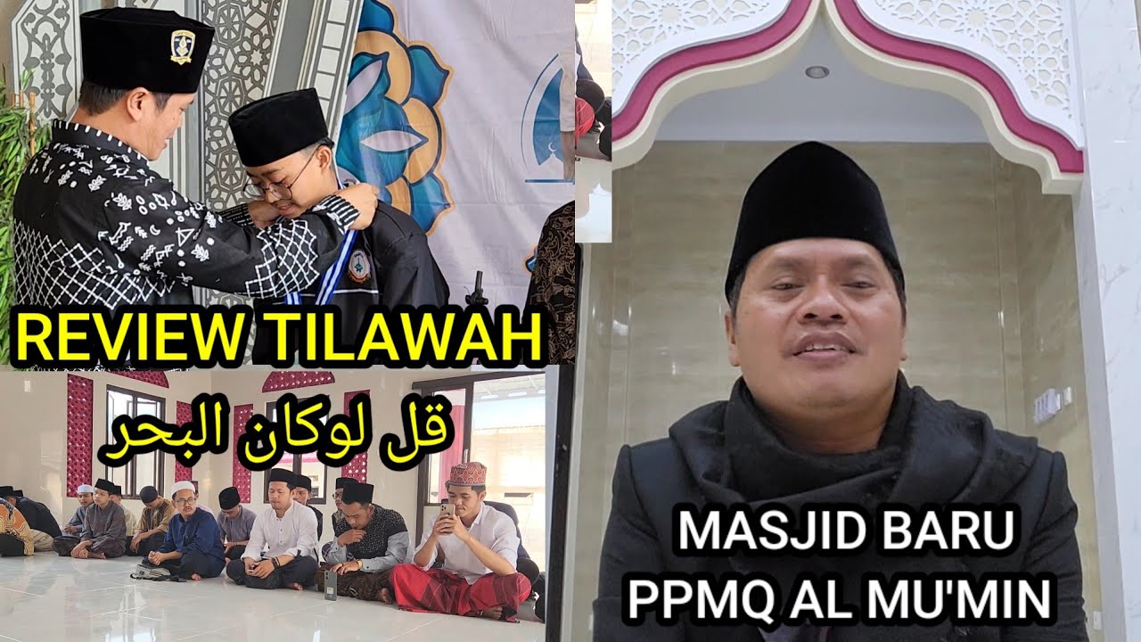 review tilawah bikin sedih mumin aenul sendirian di masjid baru mq al mumin
