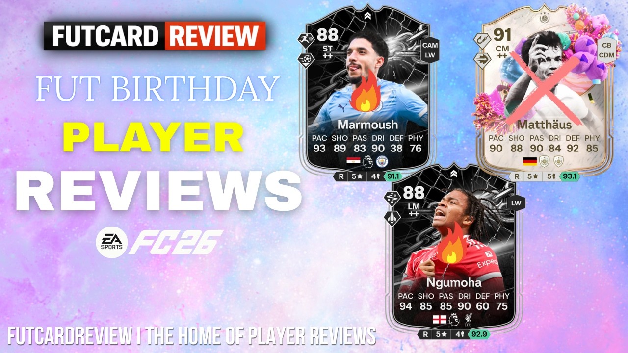 40K PACE MONSTER?! 🤯 Ngumoha, Marmoush & Matth&auml;us Review | FC 26 FUT Birthday & Showdown SBC