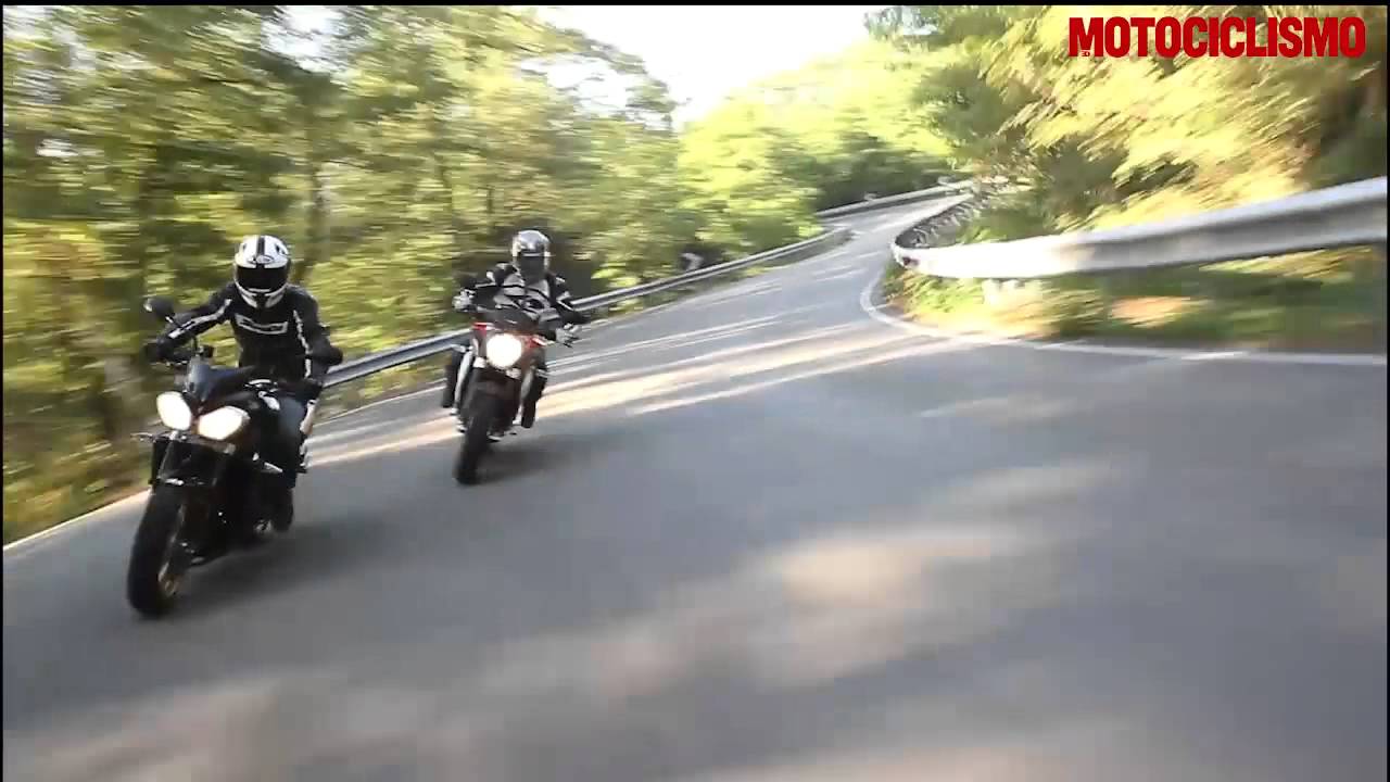 Comparativa Triumph Street Triple e MV Agusta Brutale 675