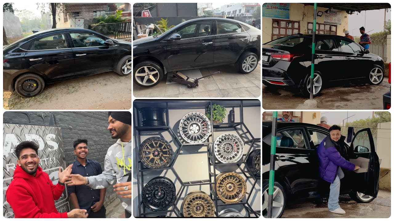 Verna Gaddi Fer Nwi Ban Gi Apni😍❤️ New Alloy Wheel Pwaa Te🤫💪 