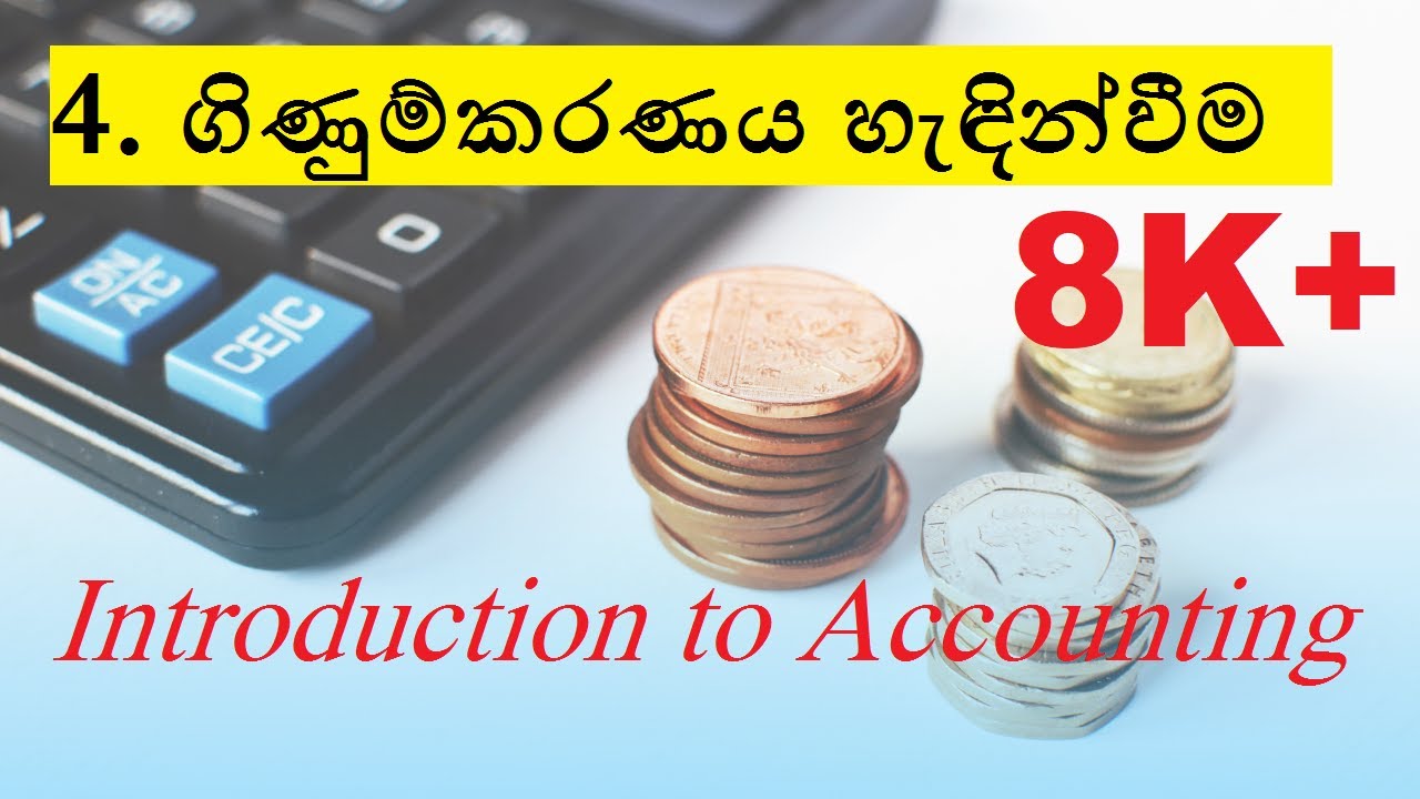 OL Commerce | Grade 10 | Lesson 4 - ගිණුම්කරණය හැඳින්වීම (Introduction to Accounting)
