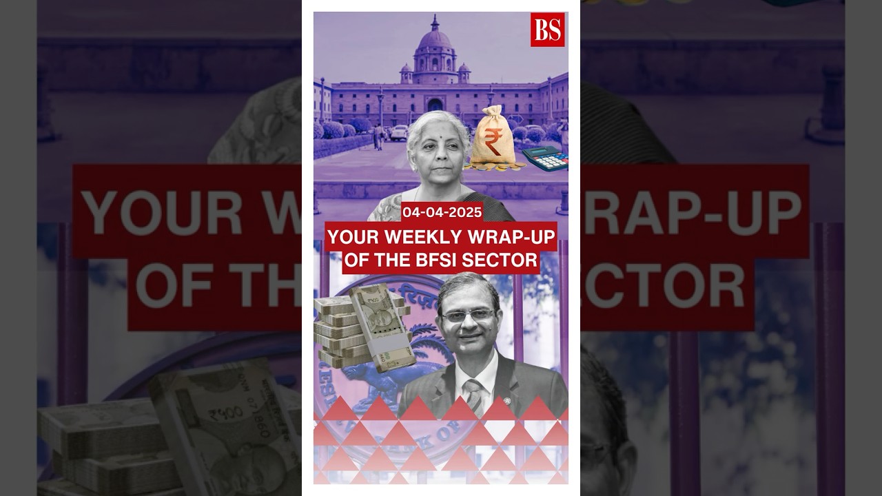 Your weekly wrap up of the BFSI sector