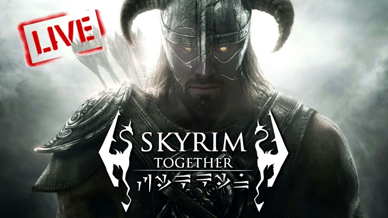 🔴[LIVE] 3 Pajac&oacute;w w Skyrim Together - Ciąg Dalszy