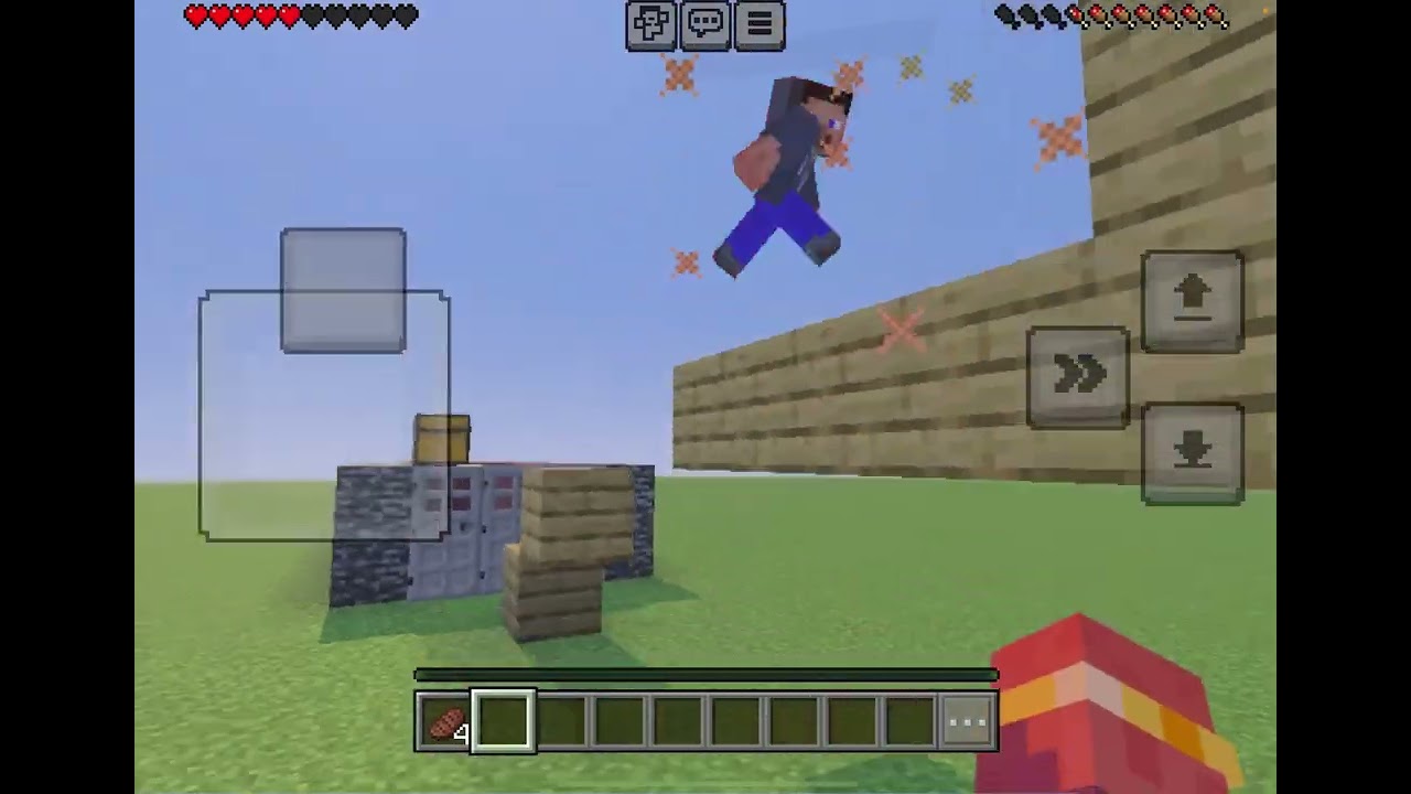 Racing My Brother In Minecraft Parkour