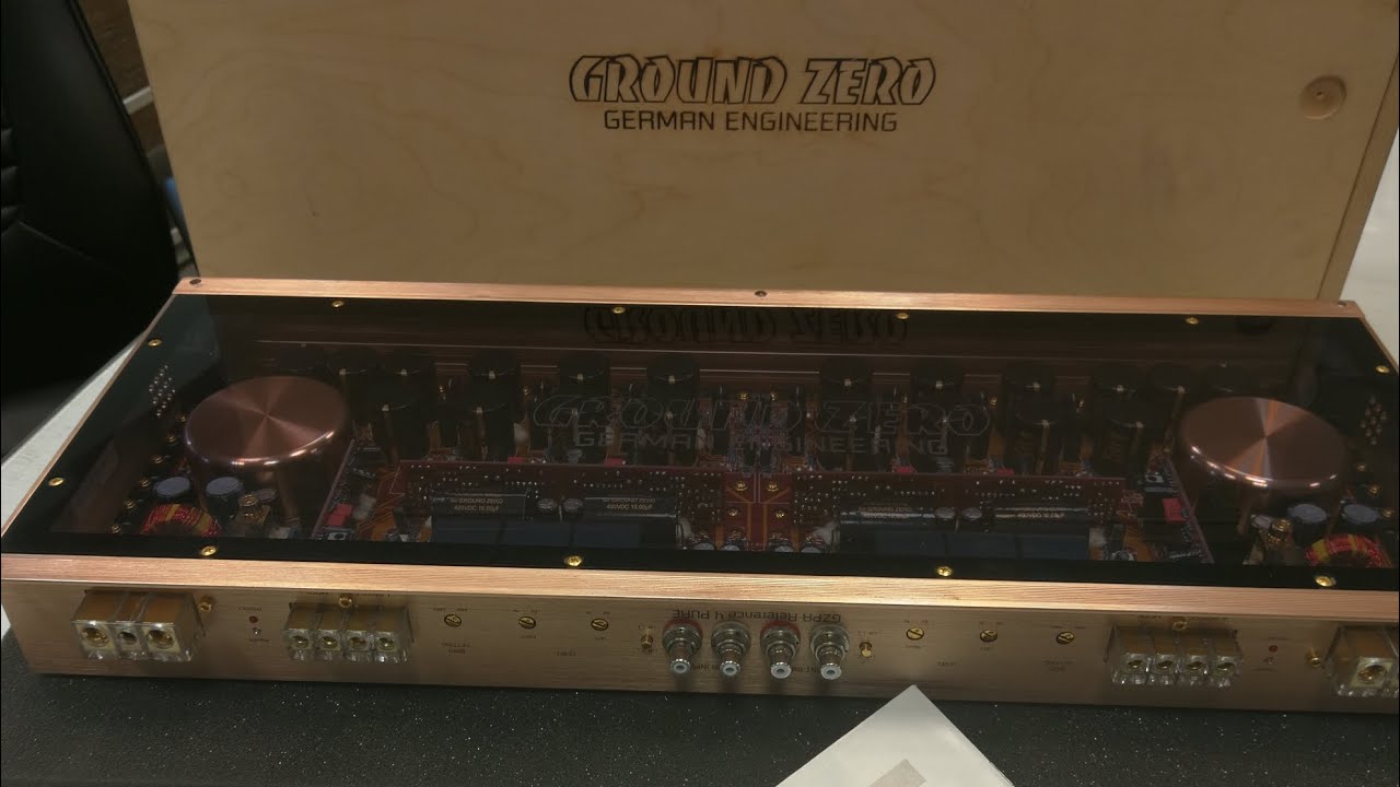 Ground Zero GZPA Reference 4PURE SQ 4ch SQ Amplifier