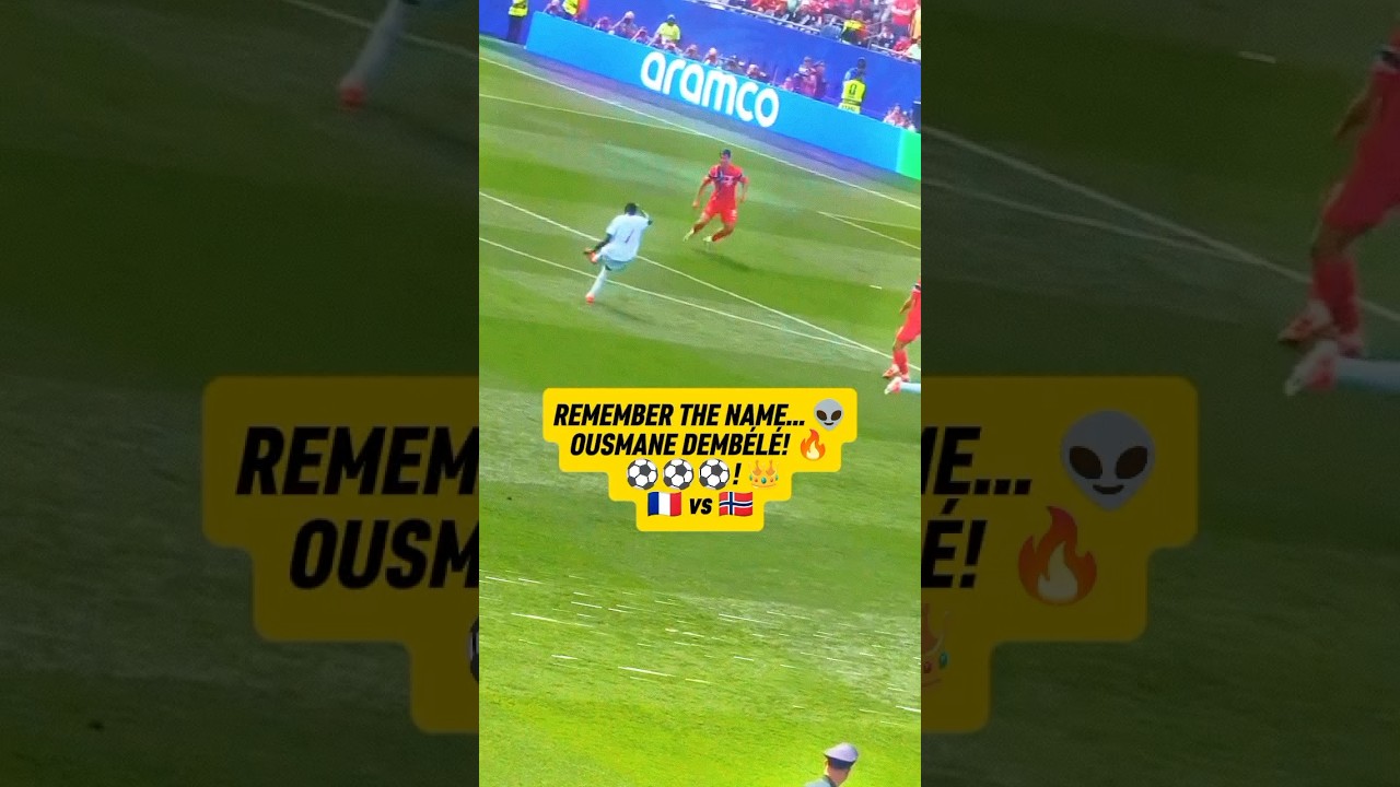 France vs Norway 🤯 Demb&eacute;l&eacute; Is Unstoppable 👽 FIFA World Cup 2026 #Shorts #fifaworldcup2026