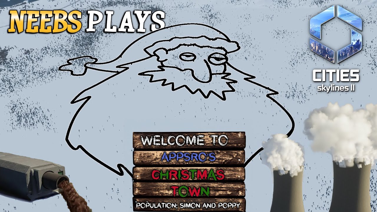 Christmas Town in Cities: Skylines II