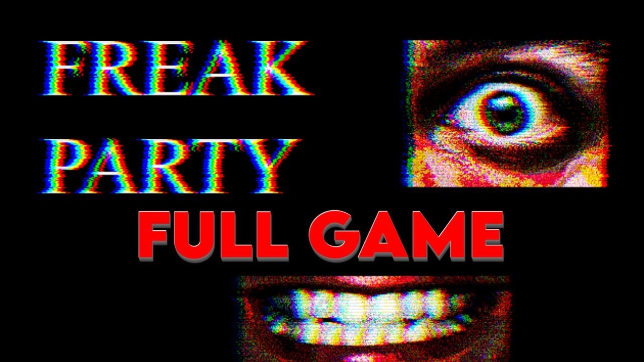 Pełna rozgrywka w Freak Party | Gra indie horror | autor: Yuitop (itch.io)
