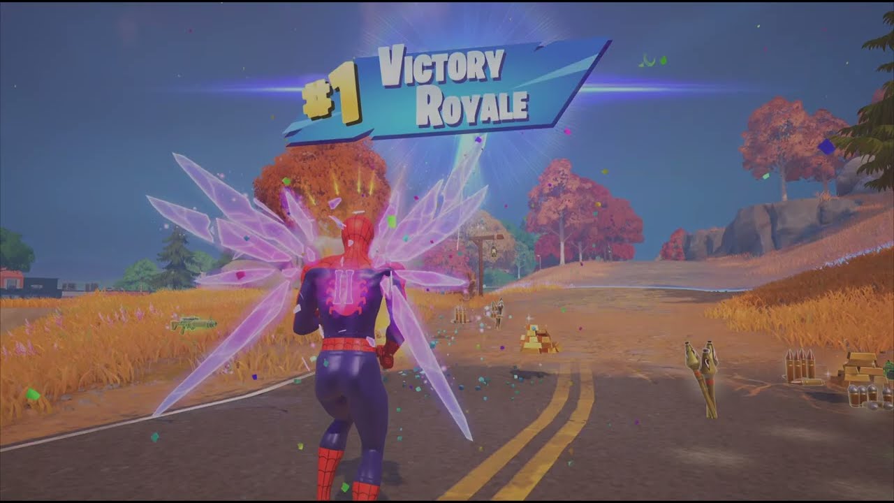 BLITZ ROYAL  / FORTNITE / SPIDERMAN VICTORY ROYAL #fortnite 