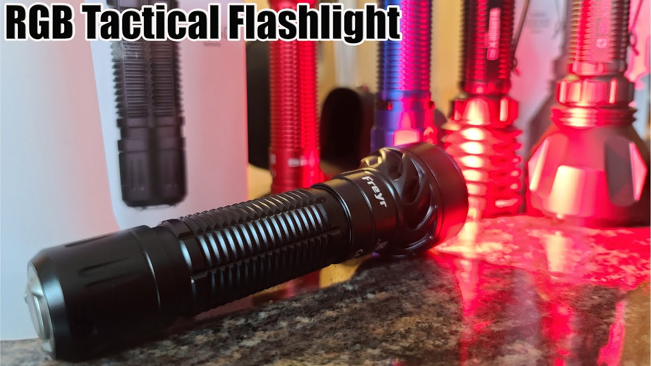 Olight Freyr RGB Multi-Color Tactical Flashlight Review