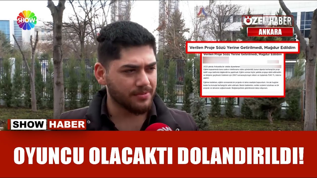 Oyunculuk hayali suya düştü!