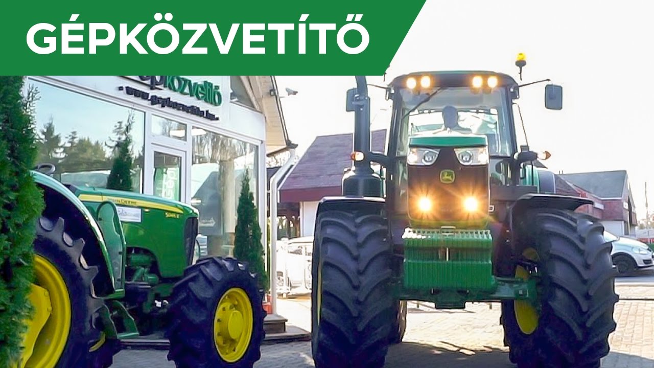 John Deere 6175M traktor | GÉPKÖZVETÍTŐ | 01