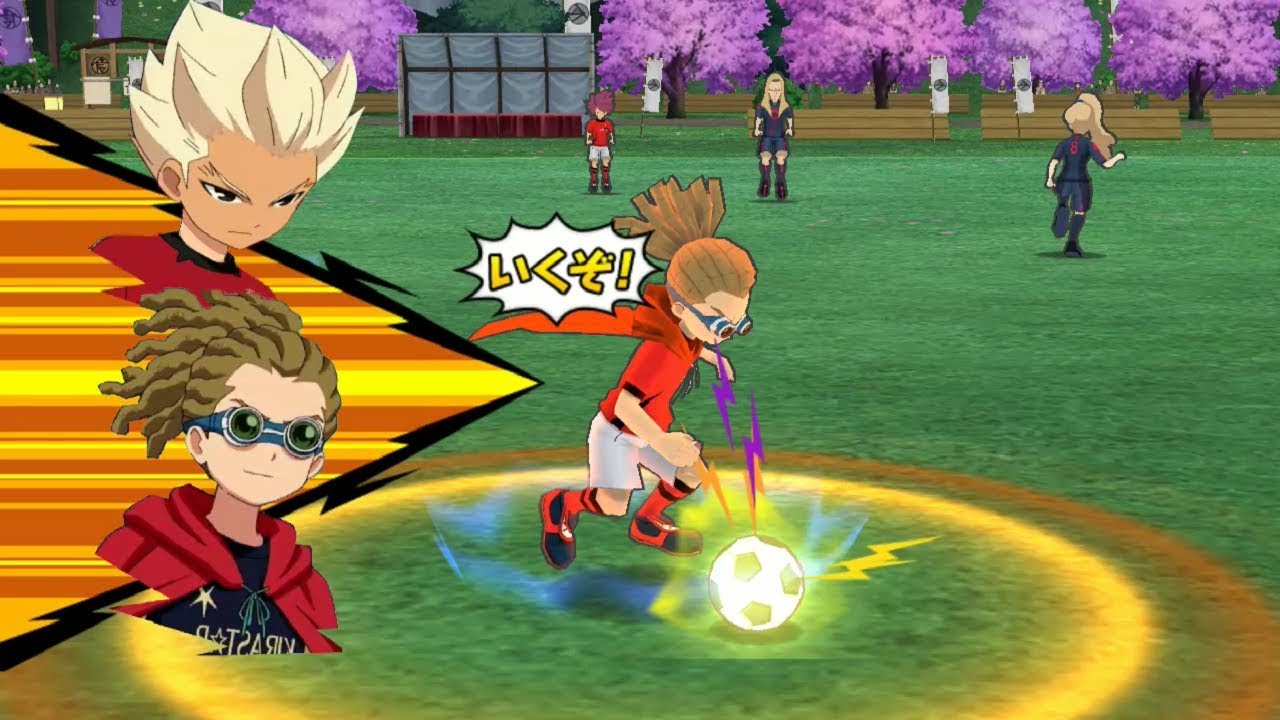Inazuma Eleven Go Strikers 2013 Team Ares Vs Destructchers Wii 1080p (Dolphin/Gameplay)