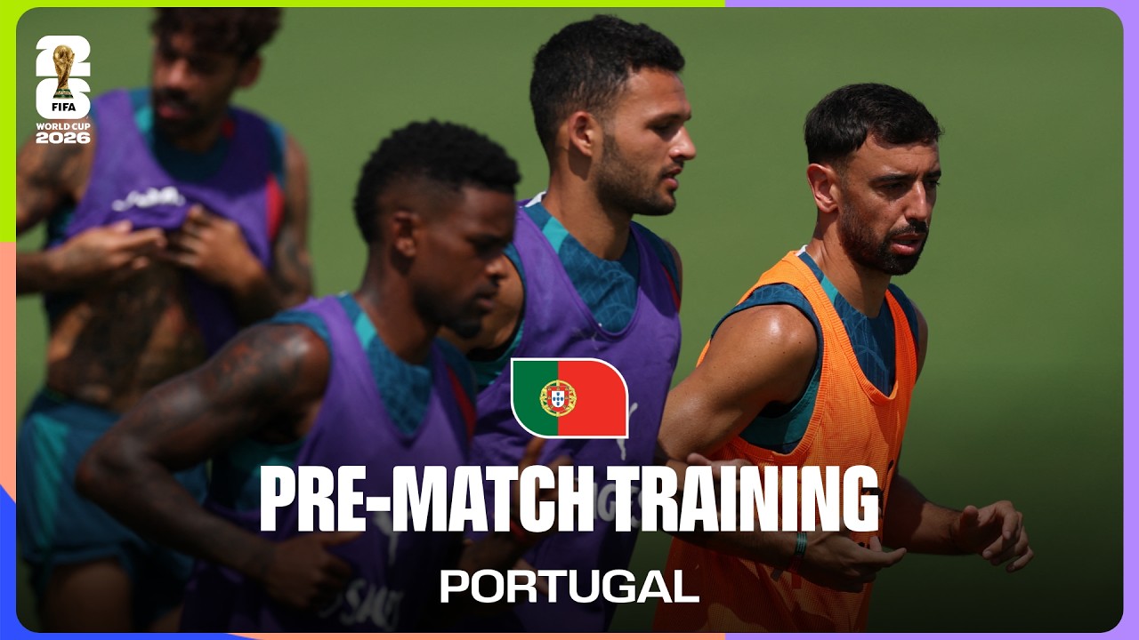 Portugal Train Before Croatia | FIFA World Cup 2026&trade;