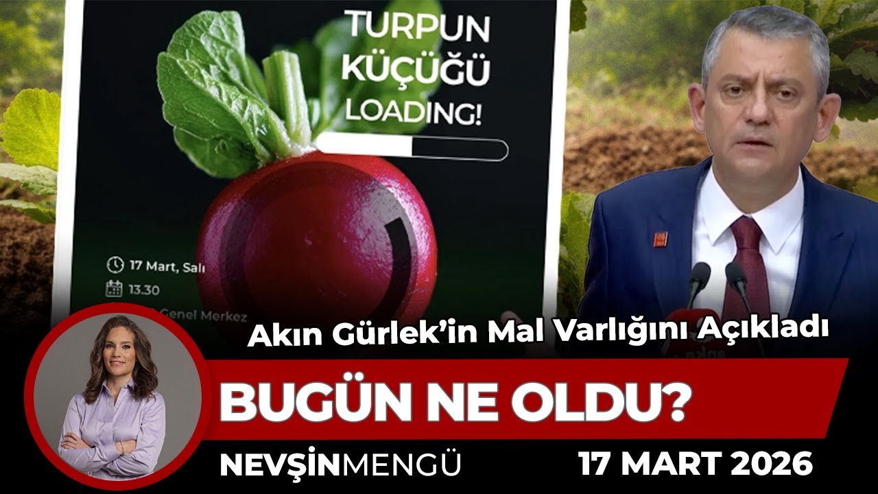 Özgür Özel’den Turp Hamlesi | Nevşin Mengü Bugün Ne Oldu? #turp