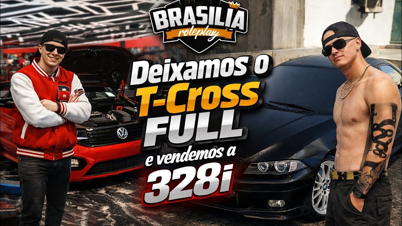 FINALIZAMOS A T-CROSS E VENDEMOS A 328I😱 BRASILIA RP #3