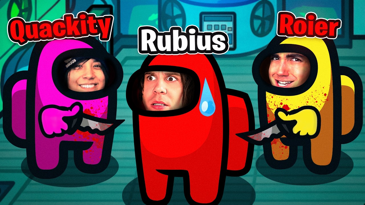 TRAICIONÉ A STREAMERS FAMOSOS EN AMONG US !!