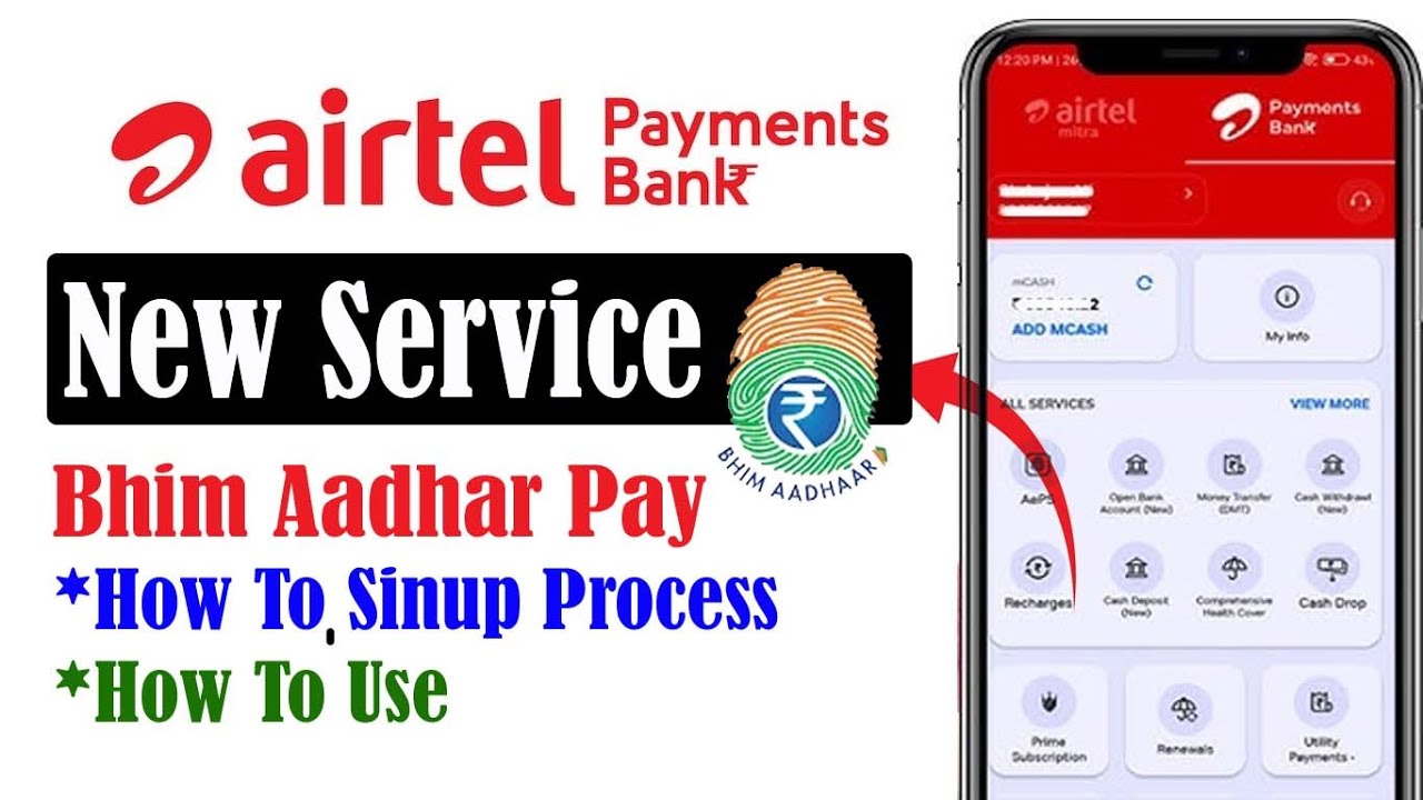 Airtel Payment Bank || Airtel Mitra New Service || BHIM AADHAR PAY Service Live Airtel Mitra 2025
