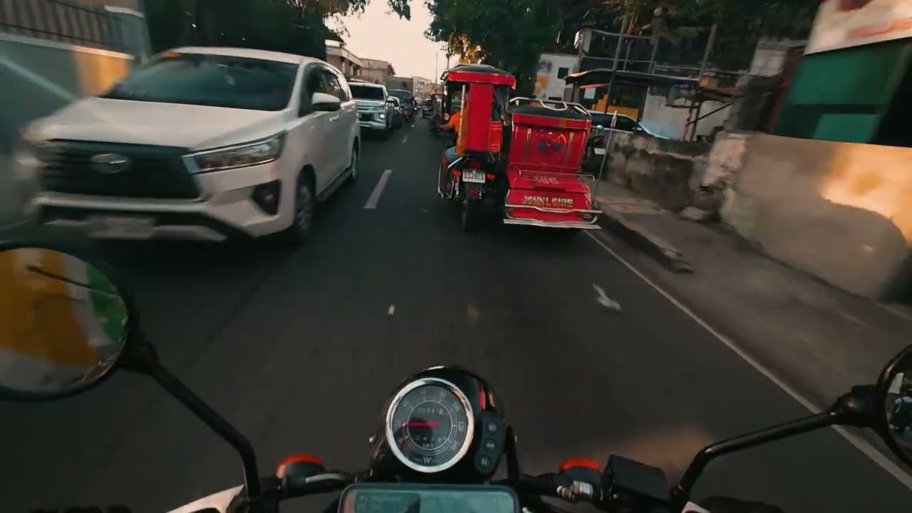 Monday Morning Rush: Cavite City to Taguig (Kawasaki W175 SE POV) - March 2026
