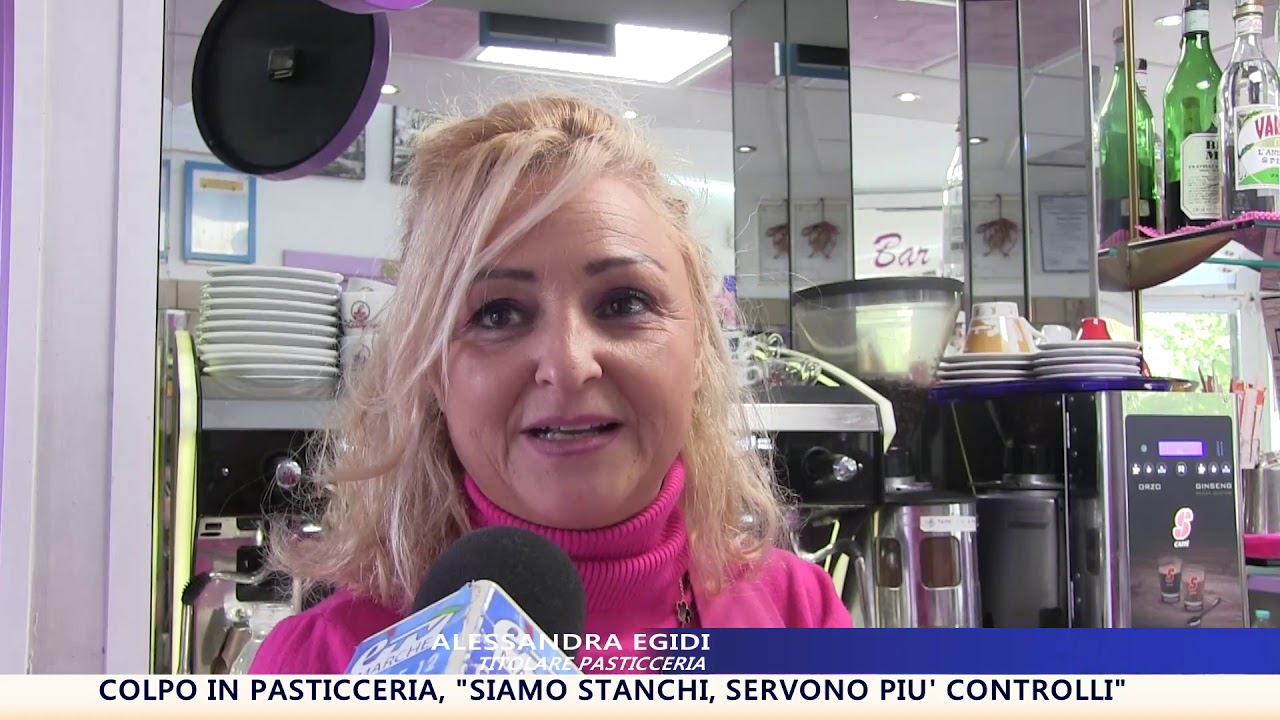 Blitz dei ladri in pasticceria, la titolare: “Siamo stanchi, più controlli”