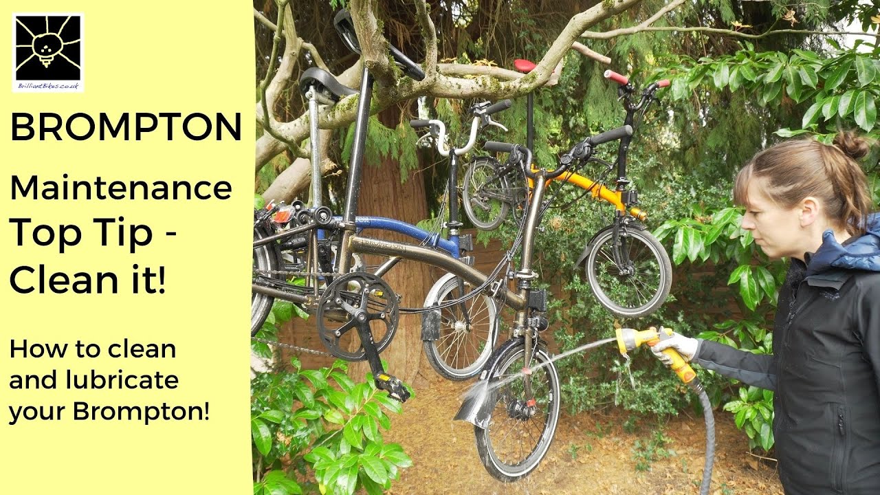 The most essential Brompton maintenance tip - Clean it!