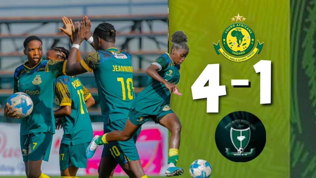 HIGHLIGHTS: YANGA PRINCESS 4 - 1 BUNDA QUEENS | AREGASH NA NEEMA PAUL WALIVYOITEKA SHOO.