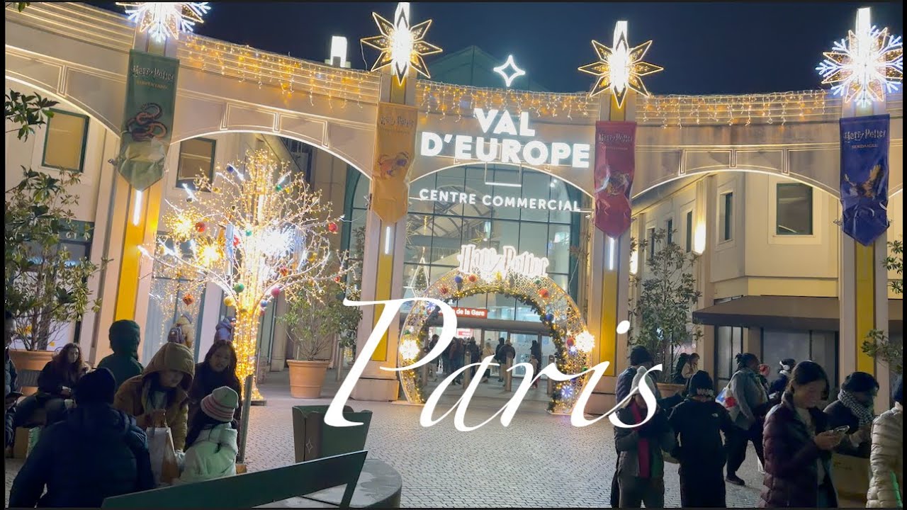 VAL D&rsquo;EUROPE Centre Commercial 🇫🇷 | Ultimate Shopping Mall Near Disneyland Paris