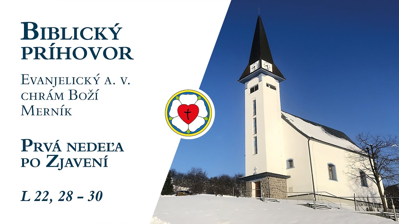 Biblický príhovor na 1. nedeľu po Zjavení