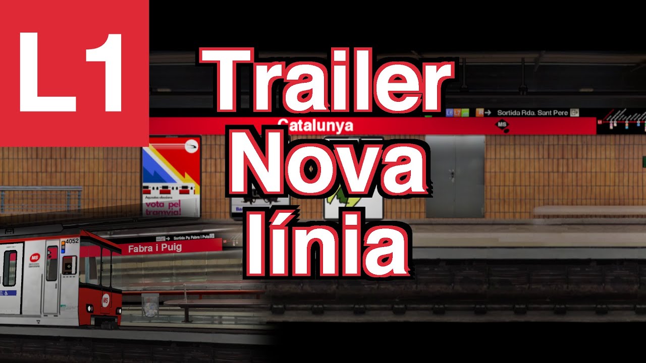 NOVA LÍNIA L1 METROSIM!