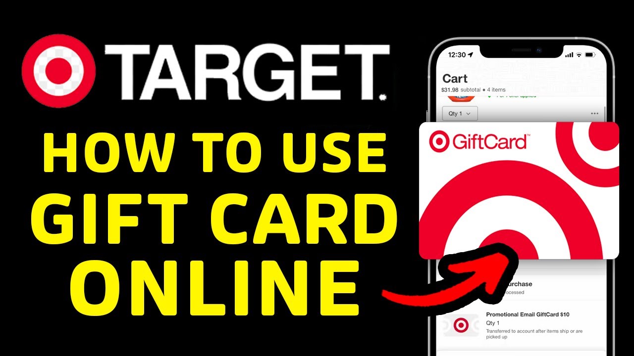 How to Use Target Gift Card Online