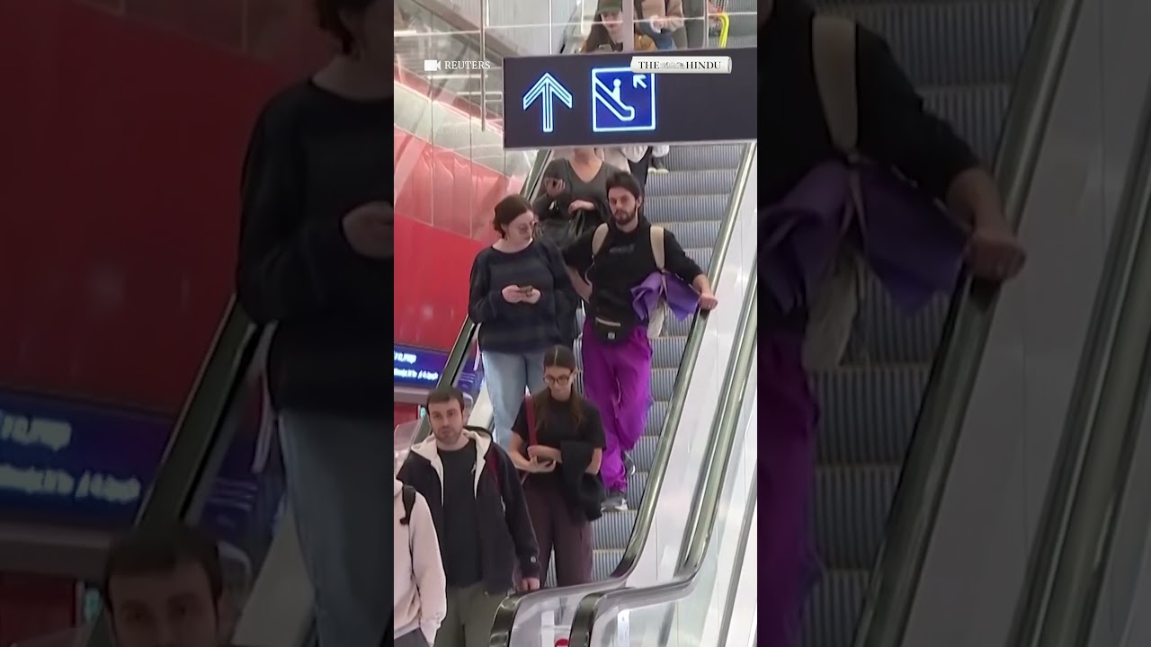 Israelis shelter in underground Tel Aviv rail station following Iran strike
