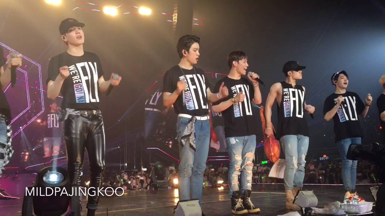 [Fancam] Follow me (่ช่วงท้าย) + Bounce Full -GOT7 FLYinBangkok