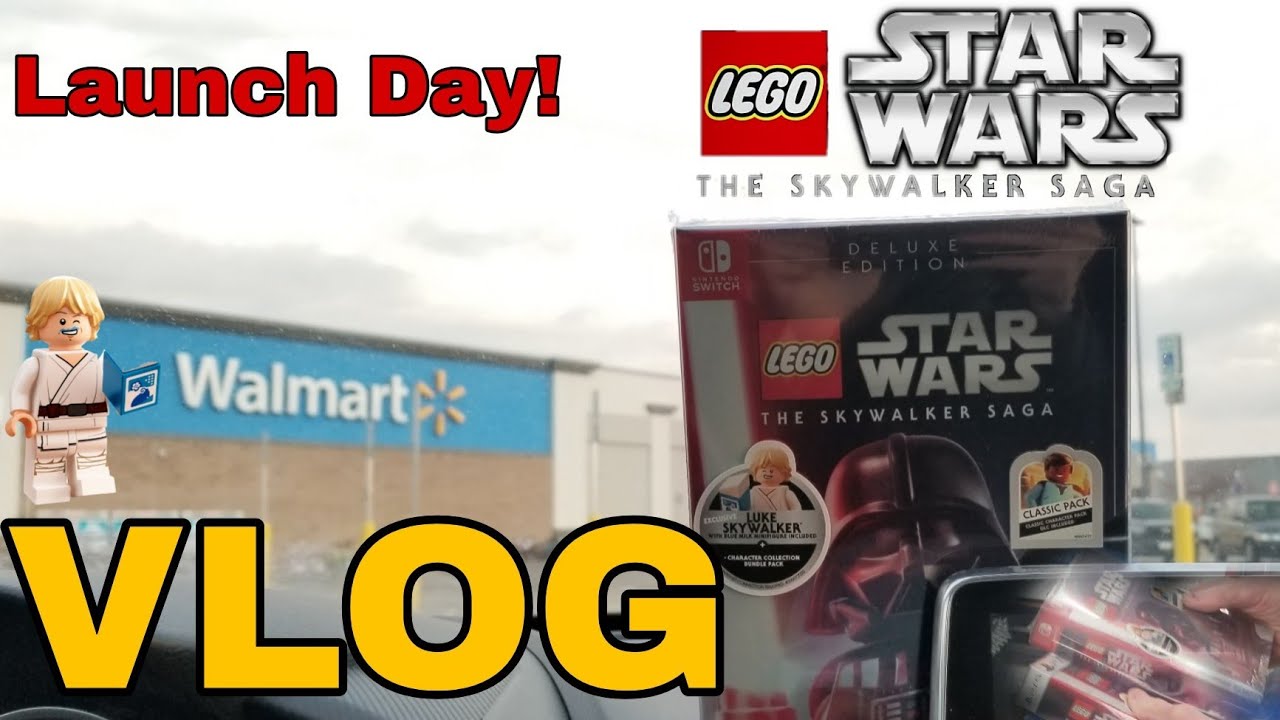 Lego Star Wars The Skywalker Saga Deluxe LAUNCH DAY VLOG