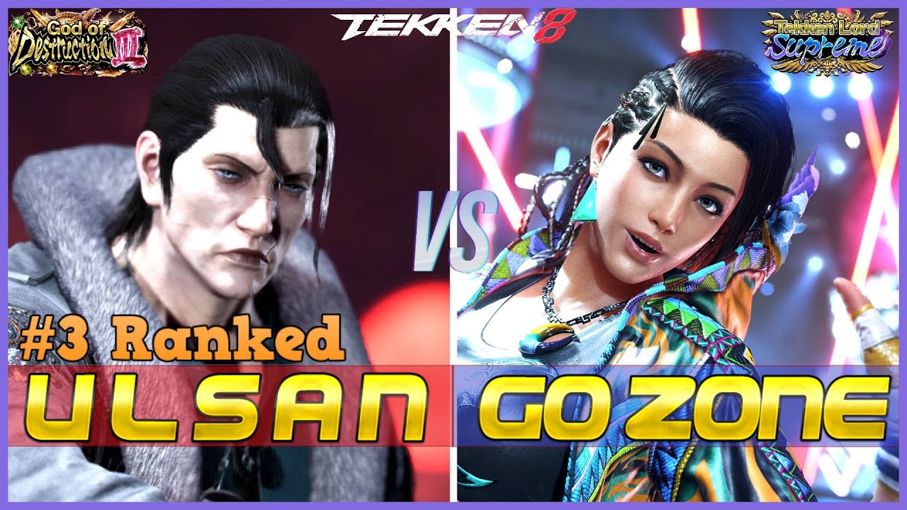 T8 ▰ ULSAN (#3 Ranked Dragunov) Vs GO ZONE (Azucena) ▰ Tekken 8 High Level Gameplay