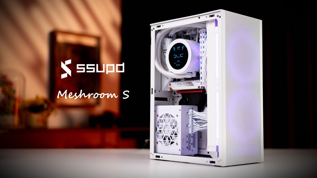 A Hat Trick! The Ultimate Pure White ROG B850-I ITX Build
