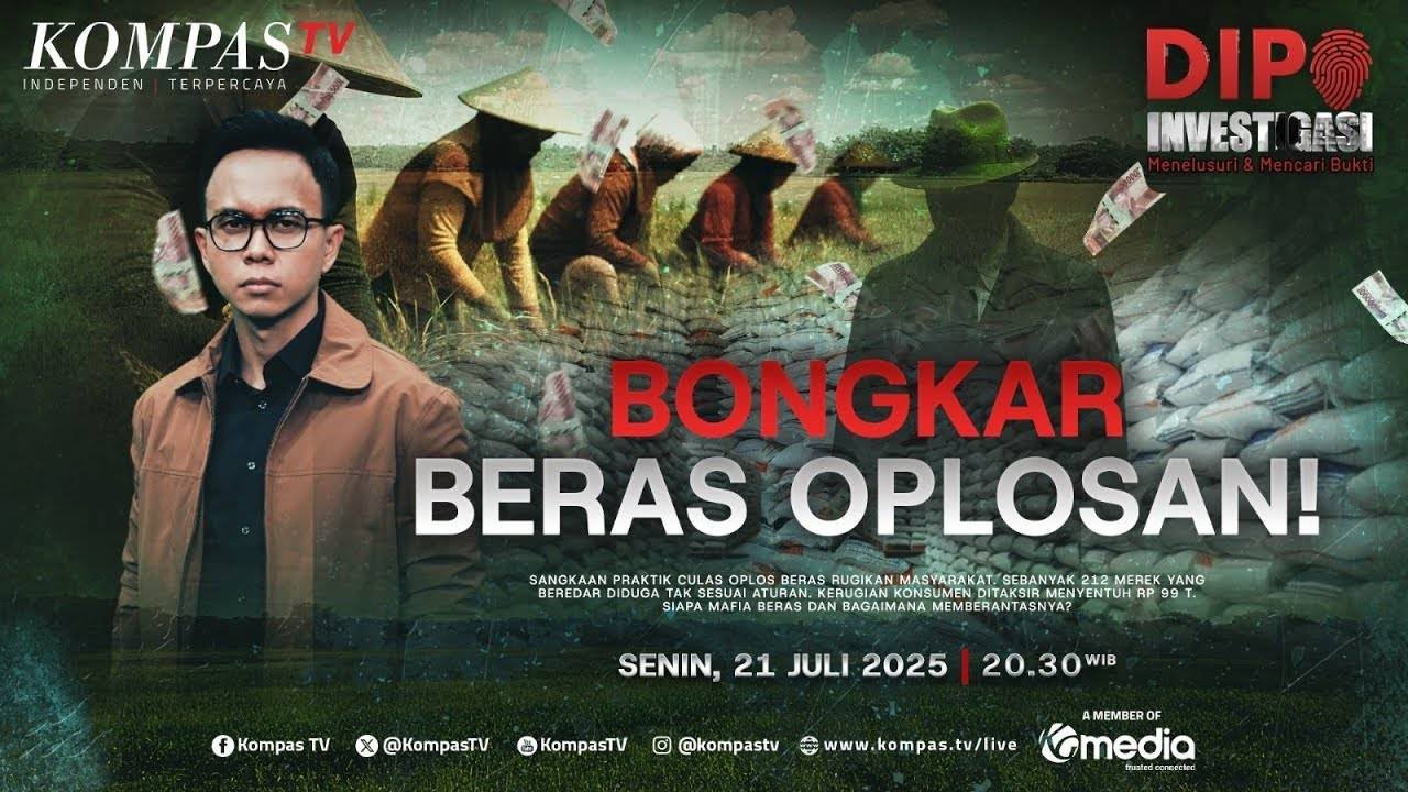 [FULL] Mentan Bongkar Praktik Beras Oplosan, Kerugian Hampir 100 Triliun Rupiah! | DIPO INVESTIGASI