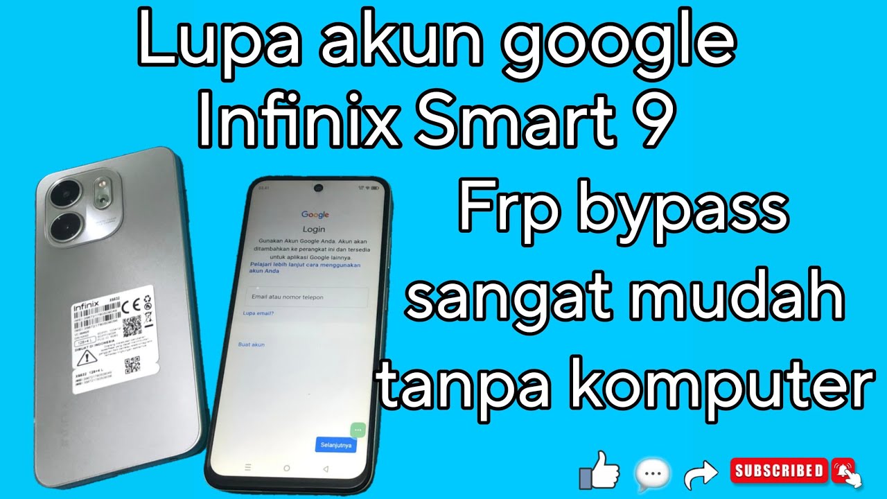 Frp bypass infinix smart 9 android 14 (X6532) without PC 