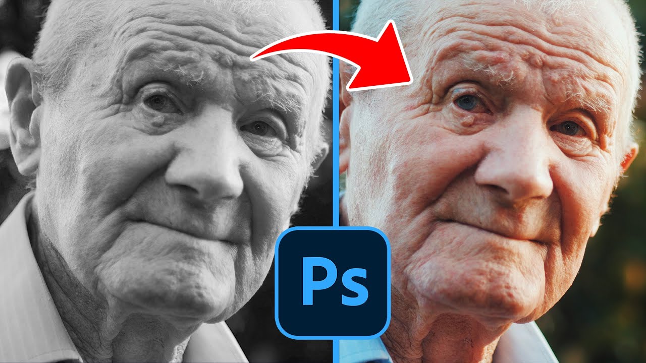 Jak automatycznie zmienić czarno-białe zdjęcie na kolorowe w Adobe Photoshop