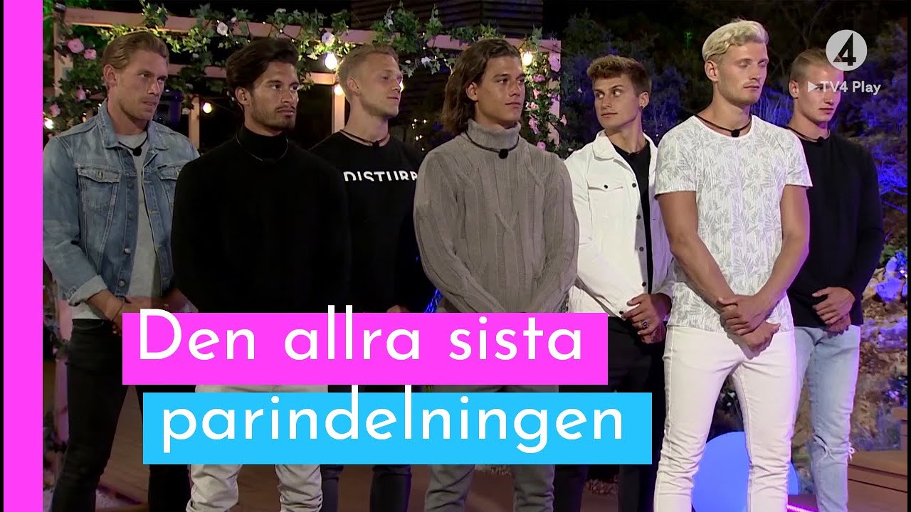 Här är Love Island Sveriges sista parindelning I Love Island Sverige 2018 (TV4 Play)