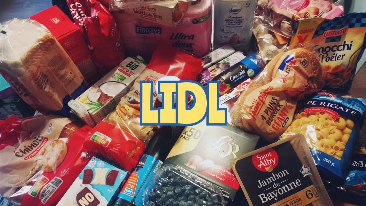 ⭐RETOUR DE COURSES LIDL⭐Un gros plein!!!😱 #retourdecourses #lidl