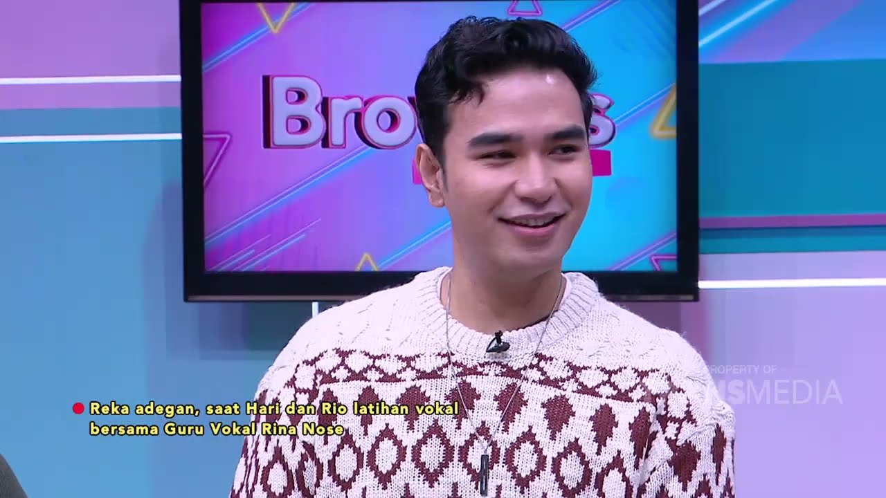 Rio Purba dan Hari Lagi Latihan Vokal Nih Sama Rina Nose! | BROWNIS (29/12/23) P2