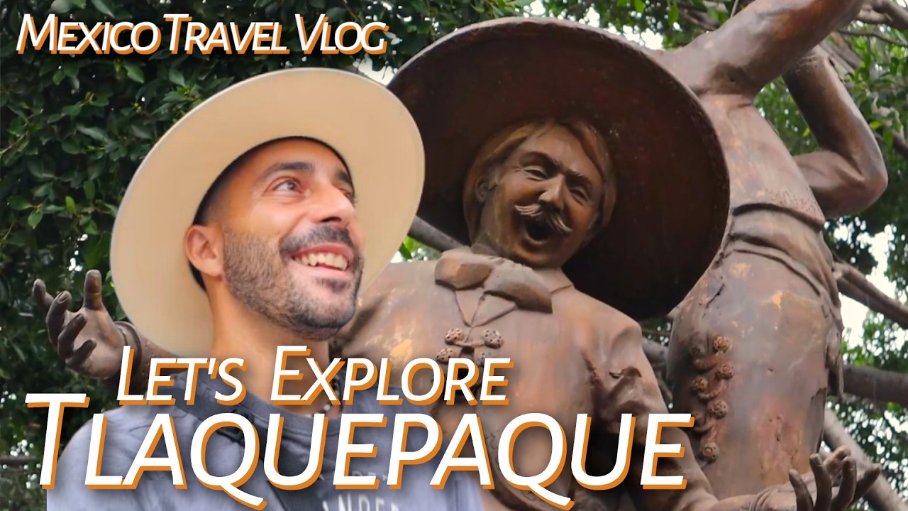 Discover TLAQUEPAQUE: Guadalajara's Most Colorful Neighborhood 🌮 Mexico Travel Vlog