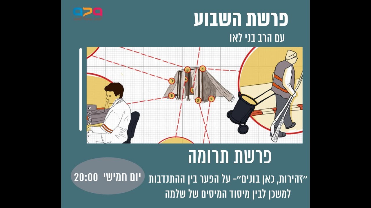 פרשת תרומה עם הרב בני לאו - ״זהירות, כאן בונים״ על הפער בין ההתנדבות למשכן לבין מיסוד המיסים של שלמה