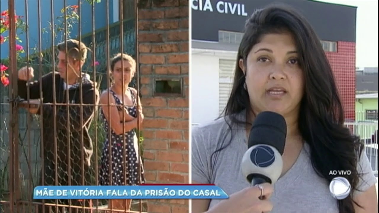 Após de prisão de casal suspeito, mãe de Vitória desabafa: “Tenho certeza que levaram por engano”