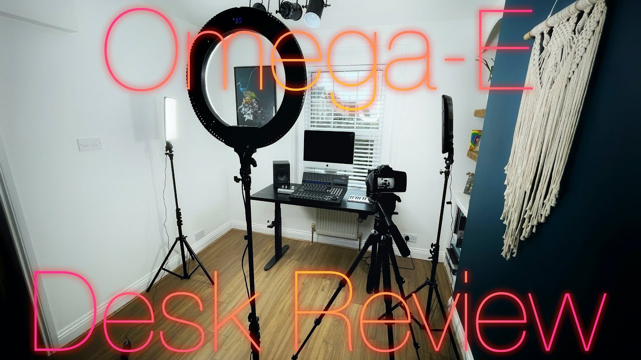 The BEST Sit/Stand desk for musicians!! K&M Omega-E REVIEW)