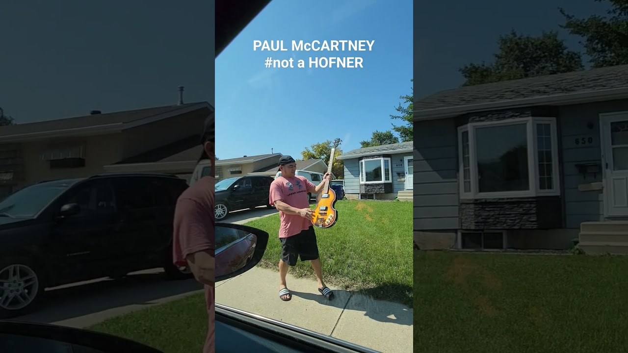PAUL McCARTNEY #not a HOFNER